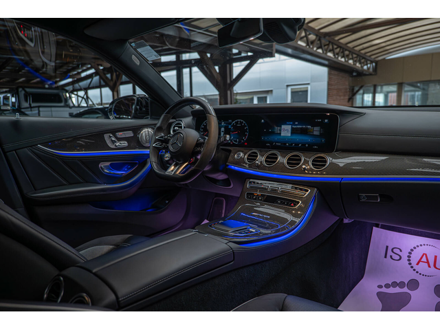 Mercedes E63 AMG S/4M+ /Burmester/HuD/SpeedShift/360Камера/Карбон - автомобили, коли, обяви за нови и употребявани 13
