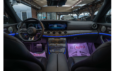 Mercedes E63 AMG S/4M+ /Burmester/HuD/SpeedShift/360Камера/Карбон - автомобили, коли, обяви за нови и употребявани 16