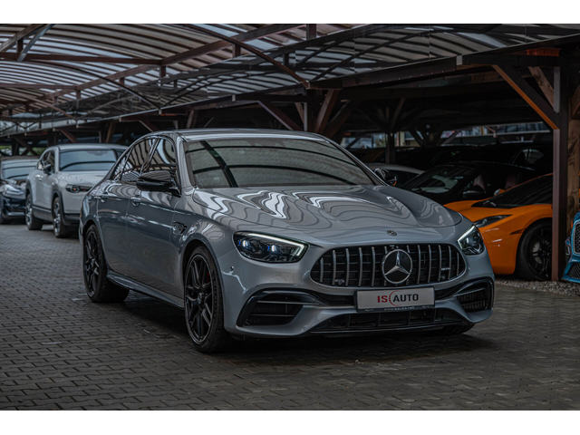 Mercedes E63 AMG S/4M+ /Burmester/HuD/SpeedShift/360Камера/Карбон - автомобили, коли, обяви за нови и употребявани 2