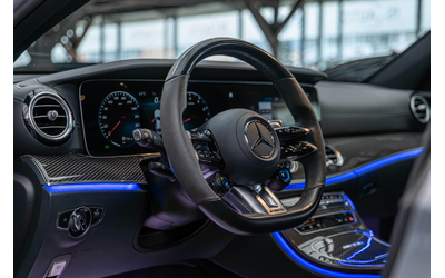 Mercedes E63 AMG S/4M+ /Burmester/HuD/SpeedShift/360Камера/Карбон - автомобили, коли, обяви за нови и употребявани 7