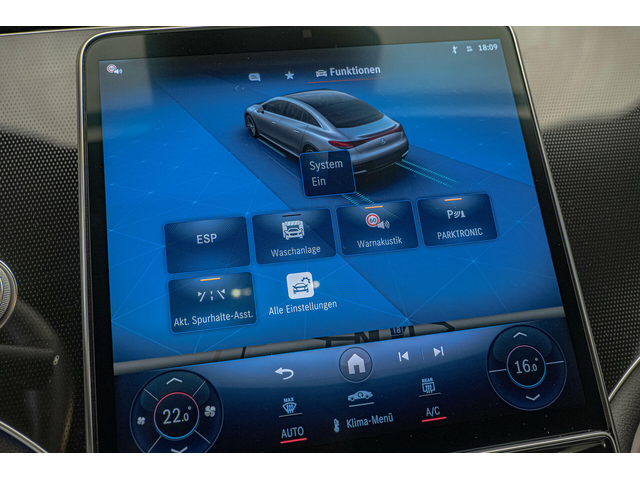Mercedes EQE 300/98kWh/MBUX/Амбиент/Подгрев - автомобили, коли, обяви за нови и употребявани 9