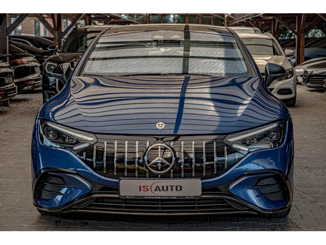 Mercedes EQE 43 AMG/4Matic/100kWh/Керамика/3700км/Панорама/Hyperscreen/ - автомобили, коли, обяви за нови и употребявани 0