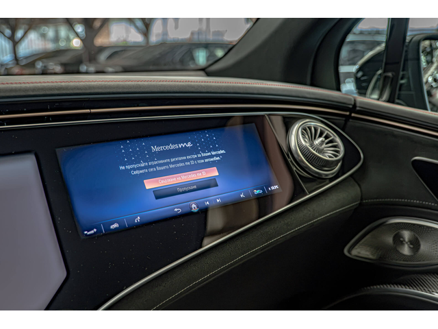 Mercedes EQS 450+ 125kWh/AMG/HuD/Hyper Screen/Burme./Pano./Карбон/Обдухване - автомобили, коли, обяви за нови и употребявани 9