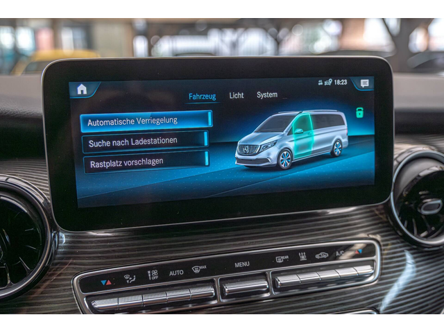 Mercedes EQV 300/LONG/Avantgarde Line/PDC/Thermotronic/100kWh - автомобили, коли, обяви за нови и употребявани 9