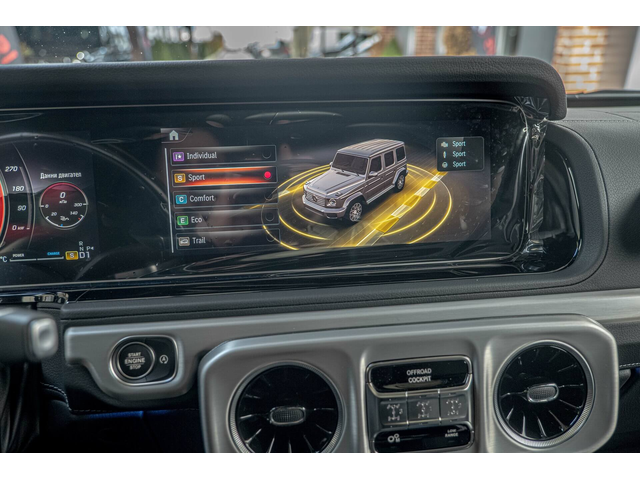Mercedes G450 AMG/3D Burmester/MultiBeam/Камера/Подгрев/Night Packet - автомобили, коли, обяви за нови и употребявани 14
