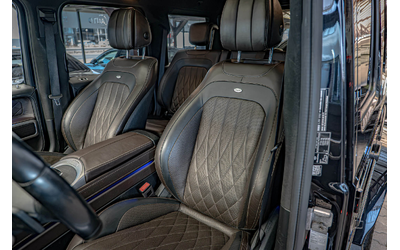 Mercedes G500 V8 AMG/Designo/Burmester/Обдухване/Шибедах/Алкантар/Камера 360 - автомобили, коли, обяви за нови и употребявани 10