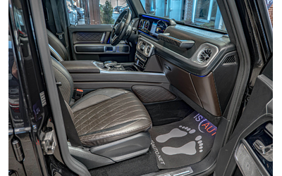 Mercedes G500 V8 AMG/Designo/Burmester/Обдухване/Шибедах/Алкантар/Камера 360 - автомобили, коли, обяви за нови и употребявани 12