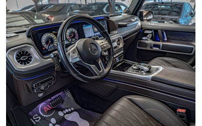 Mercedes G500 V8 AMG/Designo/Burmester/Обдухване/Шибедах/Алкантар/Камера 360 - автомобили, коли, обяви за нови и употребявани 6
