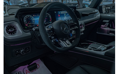 Mercedes G63 AMG 4Matic/AMG Ride Control/Night Edition/3D Burm/Обдухване/Камера360 - автомобили, коли, обяви за нови и употребявани 6