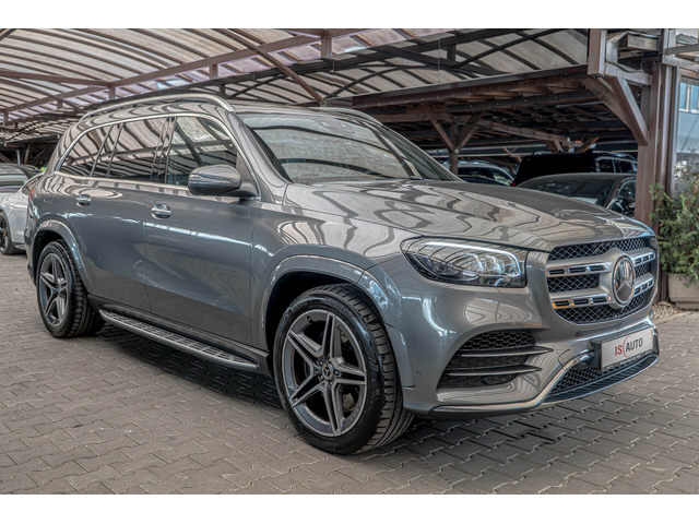 Mercedes GLS 400 AMG/6+1/Burmester/Обдухване/Панорама/Камера360 - автомобили, коли, обяви за нови и употребявани 1