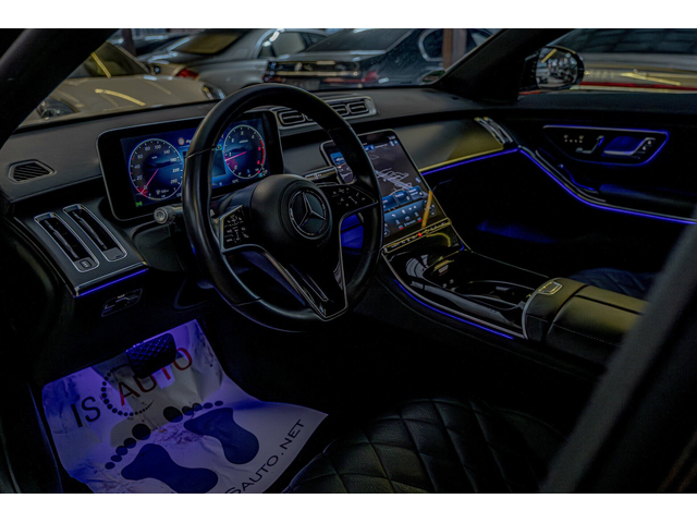 Mercedes S400 4М/AMG/Long/Distronic/Амбиент/Обдухване/Камера - автомобили, коли, обяви за нови и употребявани 6