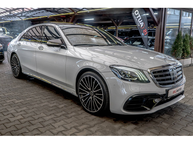 Mercedes S400 AMG/4Matic/Ambient/Burmester/Long/Panorama/Камера 360/ - автомобили, коли, обяви за нови и употребявани 1