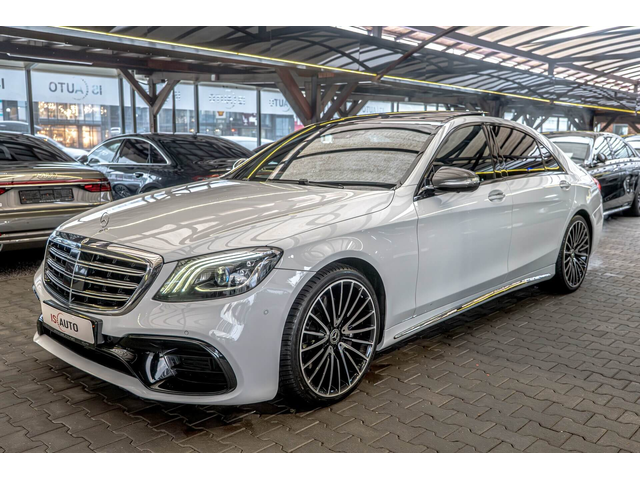 Mercedes S400 AMG/4Matic/Ambient/Burmester/Long/Panorama/Камера 360/ - автомобили, коли, обяви за нови и употребявани 2