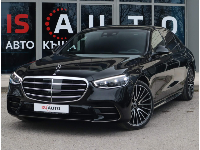Mercedes S450 AMG/Long/4Matic/Burmester/HuD/Панорама/Обдухване - автомобили, коли, обяви за нови и употребявани 0