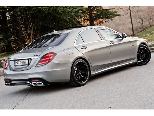 Mercedes S500 4. 7 V8 Biturbo 455кс - автомобили, коли, обяви за нови и употребявани 4