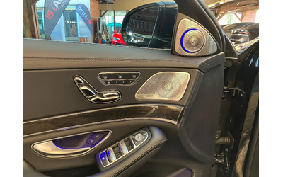 Mercedes S560 AMG/Long/RSE/HuD/3D Burmester/Pano/Ambient/Обдухване - автомобили, коли, обяви за нови и употребявани 7