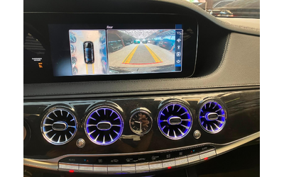 Mercedes S560 AMG/Long/RSE/HuD/3D Burmester/Pano/Ambient/Обдухване - автомобили, коли, обяви за нови и употребявани 8