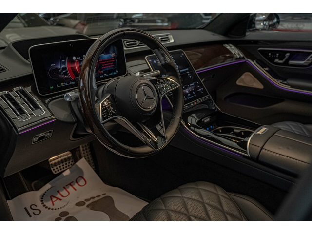Mercedes S580 4M/AMG/LONG/RSE/Burm/HuD/Пано/Drive Pilot - автомобили, коли, обяви за нови и употребявани 5