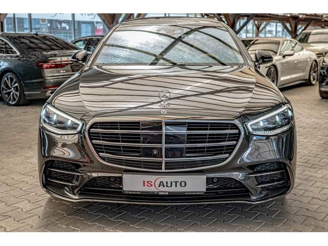 Mercedes S580 AMG/Long/4M/RSE/HuD/Пано./Dist./Burm./Алкантар/Камера360/MBUX/Обдухване/ - автомобили, коли, обяви за нови и употребявани 0
