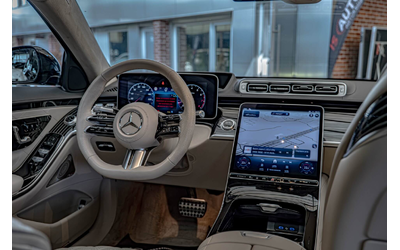 Mercedes S580 AMG/Long/4M/RSE/HuD/Пано./Dist./Burm./Алкантар/Камера360/MBUX/Обдухване/ - автомобили, коли, обяви за нови и употребявани 10