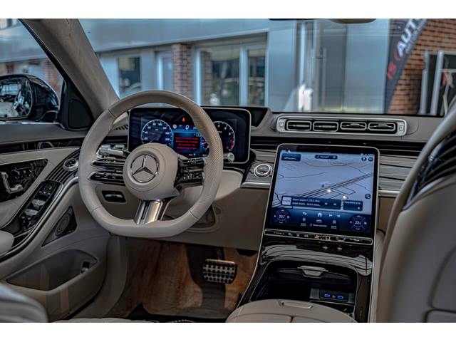 Mercedes S580 AMG/Long/4M/RSE/HuD/Пано./Dist./Burm./Алкантар/Камера360/MBUX/Обдухване/ - автомобили, коли, обяви за нови и употребявани 10