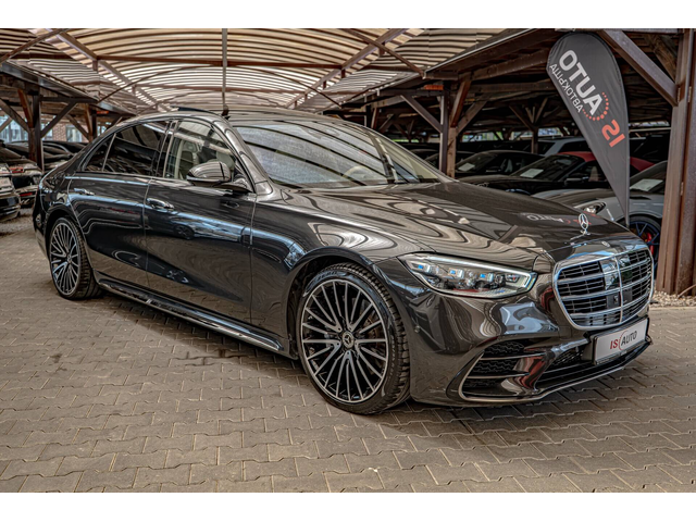 Mercedes S580 AMG/Long/4M/RSE/HuD/Пано./Dist./Burm./Алкантар/Камера360/MBUX/Обдухване/ - автомобили, коли, обяви за нови и употребявани 2