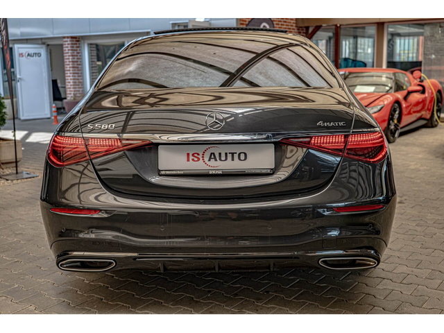Mercedes S580 AMG/Long/4M/RSE/HuD/Пано./Dist./Burm./Алкантар/Камера360/MBUX/Обдухване/ - автомобили, коли, обяви за нови и употребявани 3