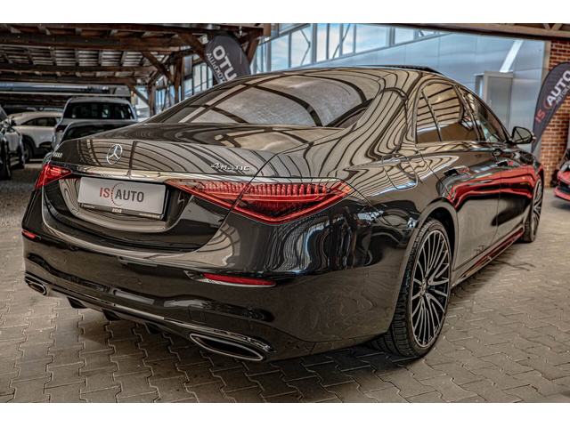 Mercedes S580 AMG/Long/4M/RSE/HuD/Пано./Dist./Burm./Алкантар/Камера360/MBUX/Обдухване/ - автомобили, коли, обяви за нови и употребявани 5