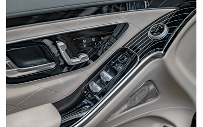 Mercedes S580 AMG/Long/4M/RSE/HuD/Пано./Dist./Burm./Алкантар/Камера360/MBUX/Обдухване/ - автомобили, коли, обяви за нови и употребявани 7