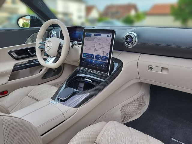 Mercedes SL63 AMG 4M+/Keramika/Burmester 3D/Karbon - автомобили, коли, обяви за нови и употребявани 5
