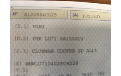 Mini Clubman JOHN COOPER WORKS* 2.0D* SD ALL4* АВТОМАТИК* LED* - автомобили, коли, обяви за нови и употребявани 16