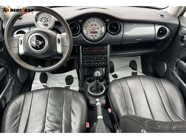 Mini Cooper 1.6i 115к.с. - автомобили, коли, обяви за нови и употребявани 9