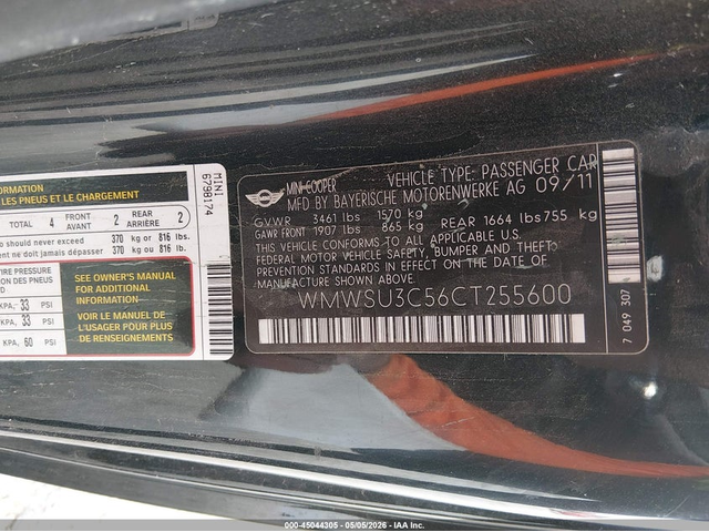 Mini Cooper 1.6L I-4 DOHC, VVT, 121HP Front Wheel Drive - автомобили, коли, обяви за нови и употребявани 8