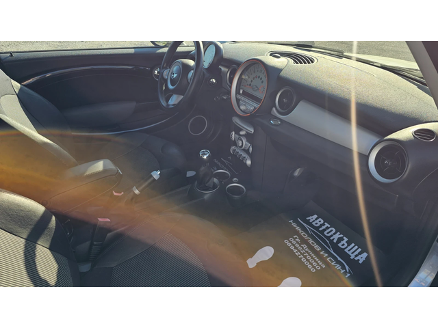 Mini Cooper 1.6D---лизинг - автомобили, коли, обяви за нови и употребявани 7