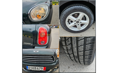 Mini Countryman 2.0D 6skorosti/Klimatron - автомобили, коли, обяви за нови и употребявани 15