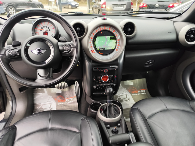 Mini Countryman ALL4* 1.6T* LED/XENON* NAVI* КОЖА* АВТОМАТИК* - автомобили, коли, обяви за нови и употребявани 5