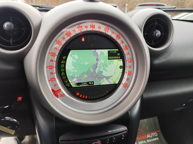 Mini Countryman ALL4* 1.6T* LED/XENON* NAVI* КОЖА* АВТОМАТИК* - автомобили, коли, обяви за нови и употребявани 7