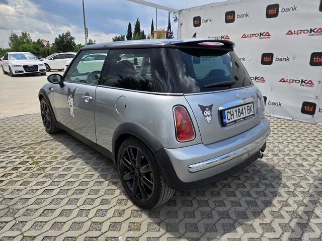 Mini One 1.6i-90кс= КЛИМАТИК= КОЖА= ВСИЧКО ПЛАТЕНО - автомобили, коли, обяви за нови и употребявани 4