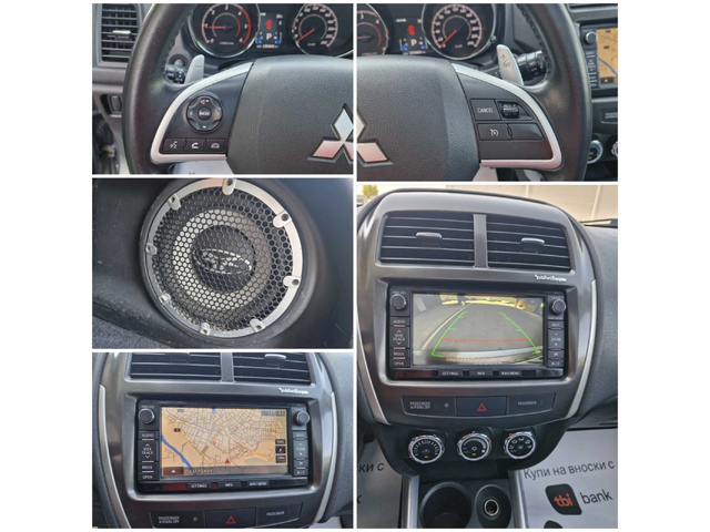 Mitsubishi ASX 4х4 , Ксенон, панорамен таван, АВТОМАТИК - автомобили, коли, обяви за нови и употребявани 15