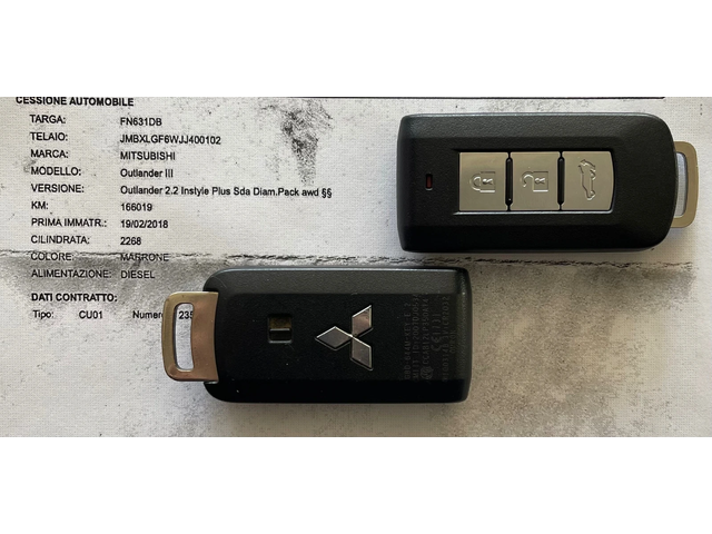 Mitsubishi Outlander 2.2D INSTYLE PLUS AWD - автомобили, коли, обяви за нови и употребявани 16