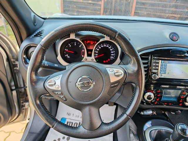 Nissan Juke 1.5DCI-КОЖА-НАВИГАЦИЯ-КАМЕРА - автомобили, коли, обяви за нови и употребявани 12