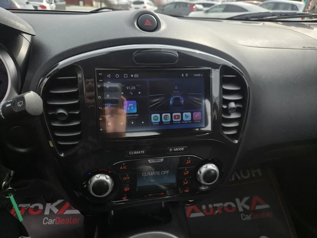 Nissan Juke 1.6i-117кс= ФАБРИЧНА ГАЗ= НАВИГАЦИЯ= КЛИМАТРОНИК - автомобили, коли, обяви за нови и употребявани 15