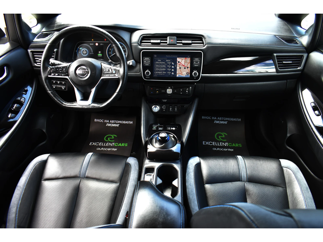 Nissan Leaf TEKNA* 62kw/h* 218k.c * WHITE_PEARL* 360CAM - автомобили, коли, обяви за нови и употребявани 16