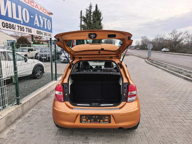 Nissan Micra 1, 2i-98k.c.KOЖА, НАВИ, LED, ПАНОРАМА, EBPO 5B - автомобили, коли, обяви за нови и употребявани 14