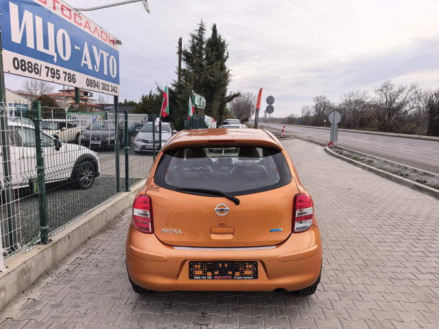 Nissan Micra 1, 2i-98k.c.KOЖА, НАВИ, LED, ПАНОРАМА, EBPO 5B - автомобили, коли, обяви за нови и употребявани 4