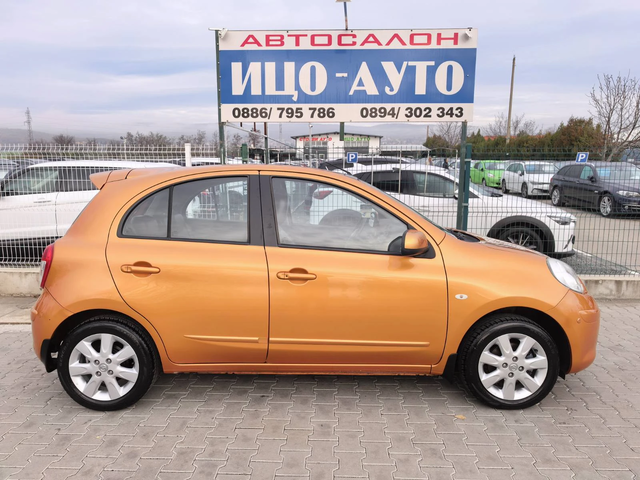 Nissan Micra 1, 2i-98k.c.KOЖА, НАВИ, LED, ПАНОРАМА, EBPO 5B - автомобили, коли, обяви за нови и употребявани 6