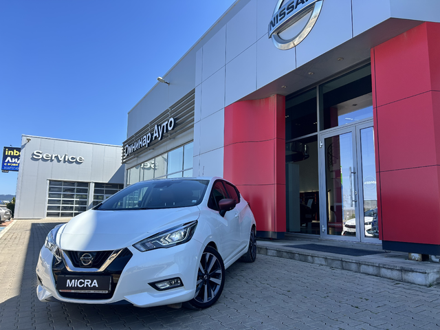 Nissan Micra Tekna 6M/T - автомобили, коли, обяви за нови и употребявани 0