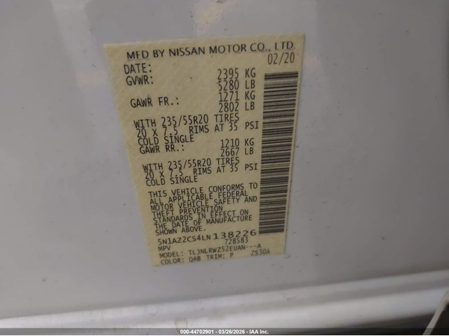 Nissan Murano 3.5L V-6 DOHC, VVT, 260HP All Wheel Drive - автомобили, коли, обяви за нови и употребявани 8