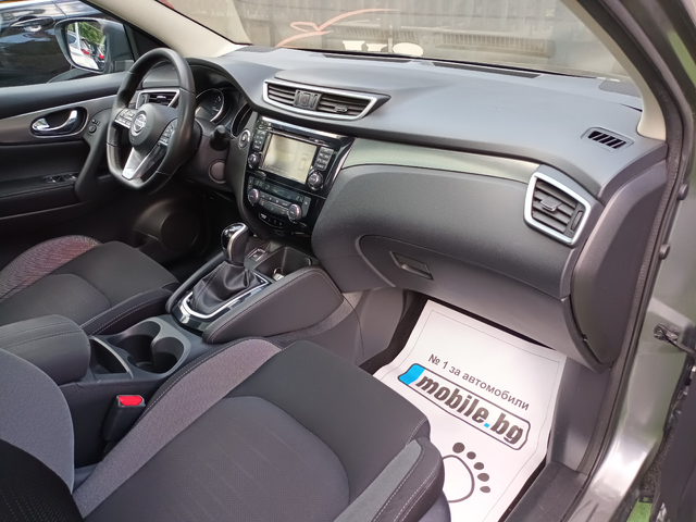 Nissan Qashqai 1.6DCI/АВТОМАТ/ПАНОРАМА - автомобили, коли, обяви за нови и употребявани 8