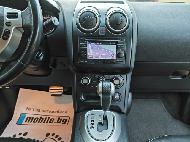 Nissan Qashqai 2.0 АВТОМАТ-КОЖА-НАВИГАЦИЯ-КАМЕРА - автомобили, коли, обяви за нови и употребявани 11